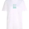 Calvin Klein Jeans Brush Stroke Graphic T-Shirt - White