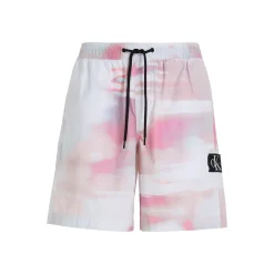 Calvin Klein Jeans Diffused Shorts - Pink
