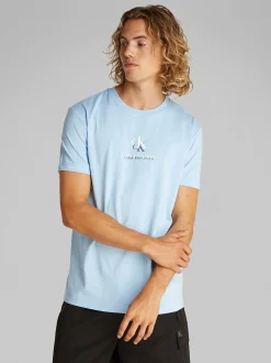 Calvin Klein Jeans Shadow Logo T-Shirt - Blue