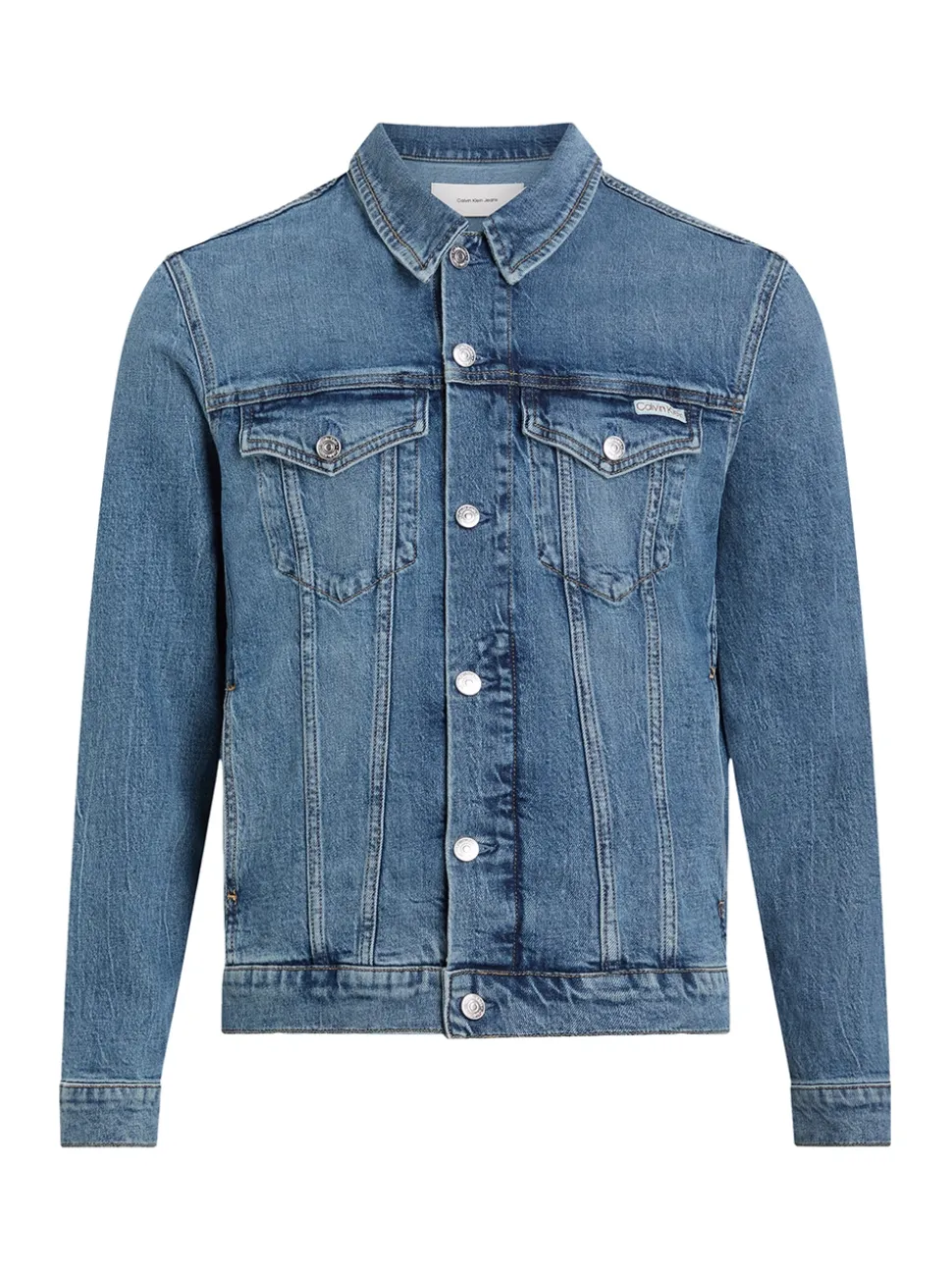 Calvin Klein Jeans Slim Fit Denim Jacket - Blue Denim