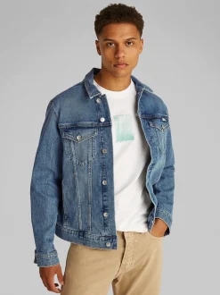 Calvin Klein Jeans Slim Fit Denim Jacket - Blue Denim