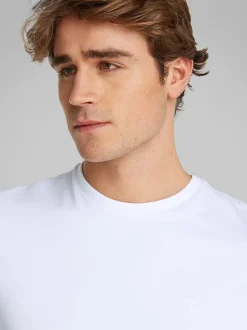 Calvin Klein Jeans Smooth Cotton T-Shirt - White