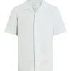 Calvin Klein Linen Cotton Shirt - Grey