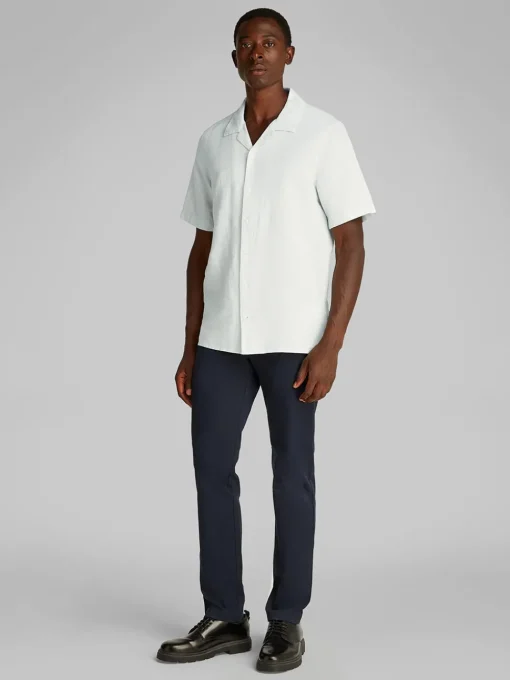 Calvin Klein Linen Cotton Shirt - Grey