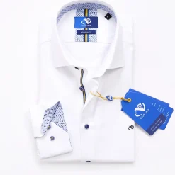 Club 1879 Leinster Cotton Twill Shirt - White