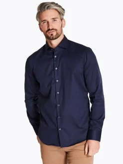 Club 1879 Leinster Cotton Twill Shirt - Navy