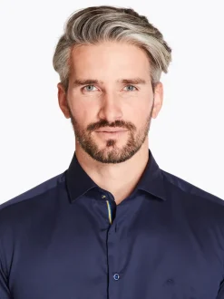 Club 1879 Leinster Cotton Twill Shirt - Navy