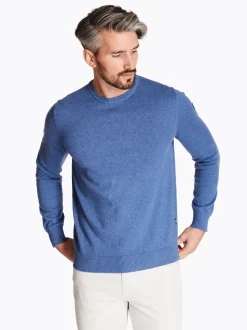 Club 1879 Leinster Crew Neck Knit - Blue