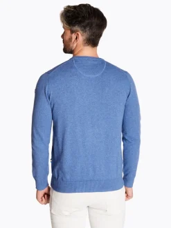Club 1879 Leinster Crew Neck Knit - Blue