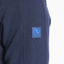 Club 1879 Leinster Half Zip Rib Sweatshirt - Navy