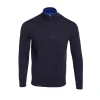 Club 1879 Leinster Quarter Zip Knit - Navy