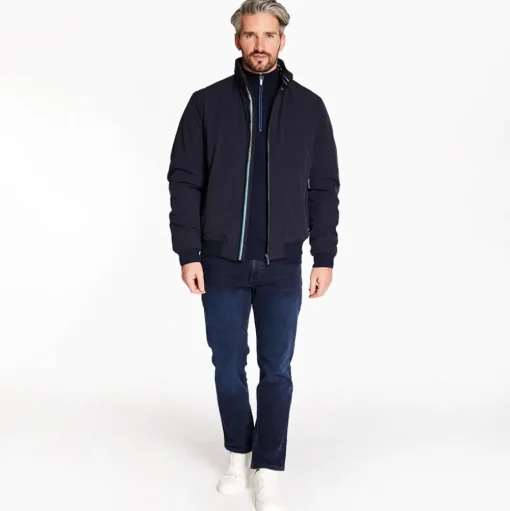 Club 1879 Leinster Quarter Zip Knit - Navy