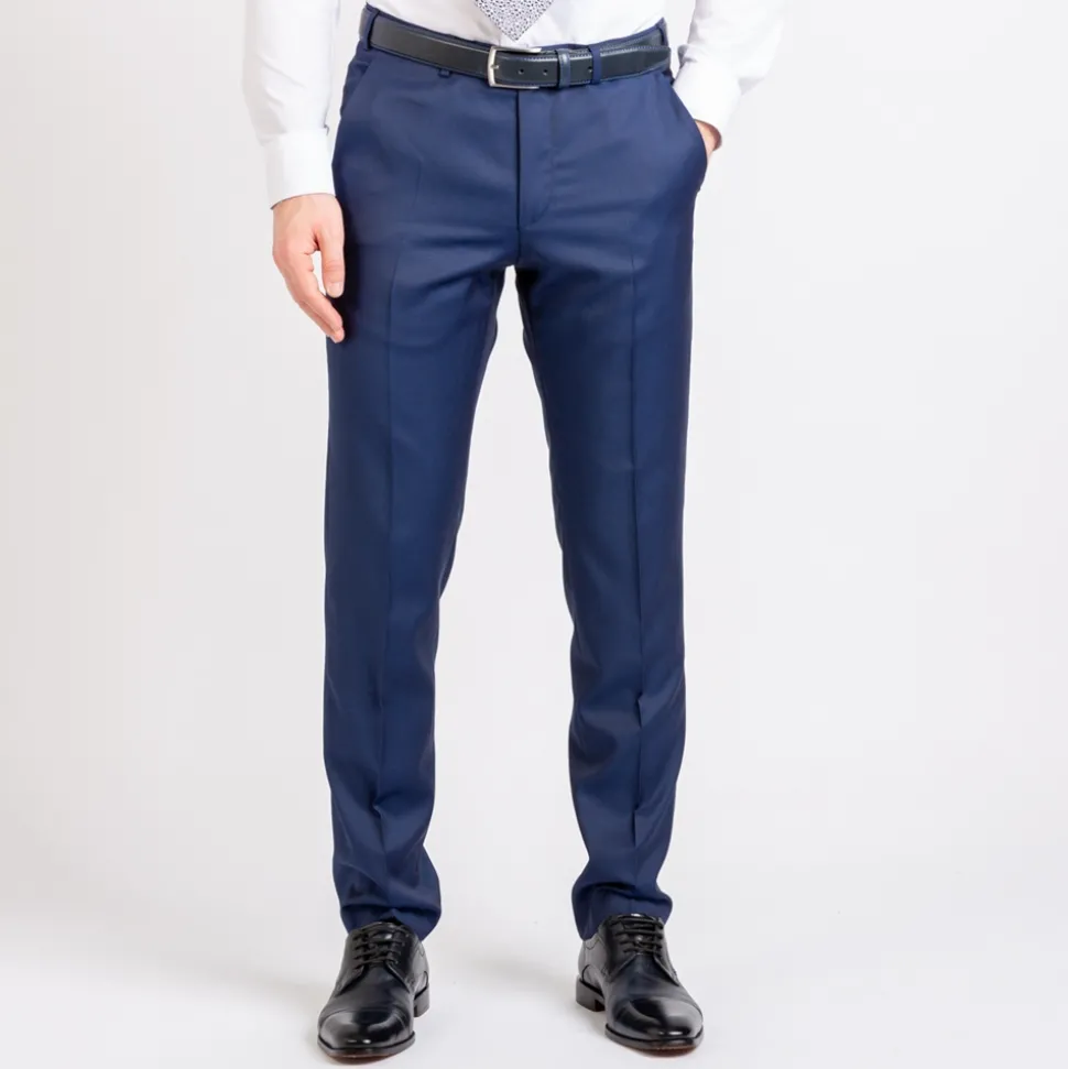 Digel Per Suit Trousers - Blue