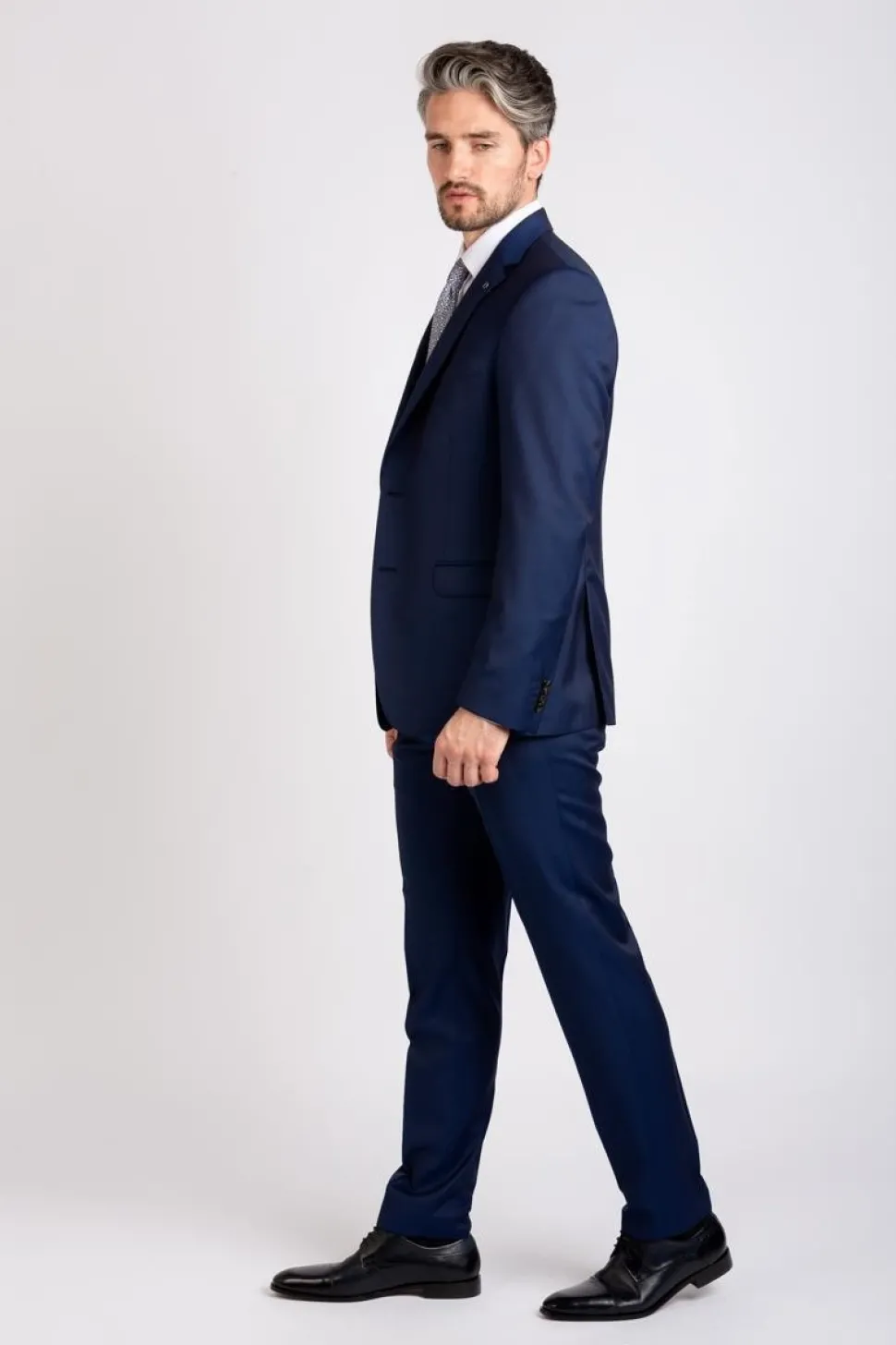 Digel Per Suit Trousers - Blue