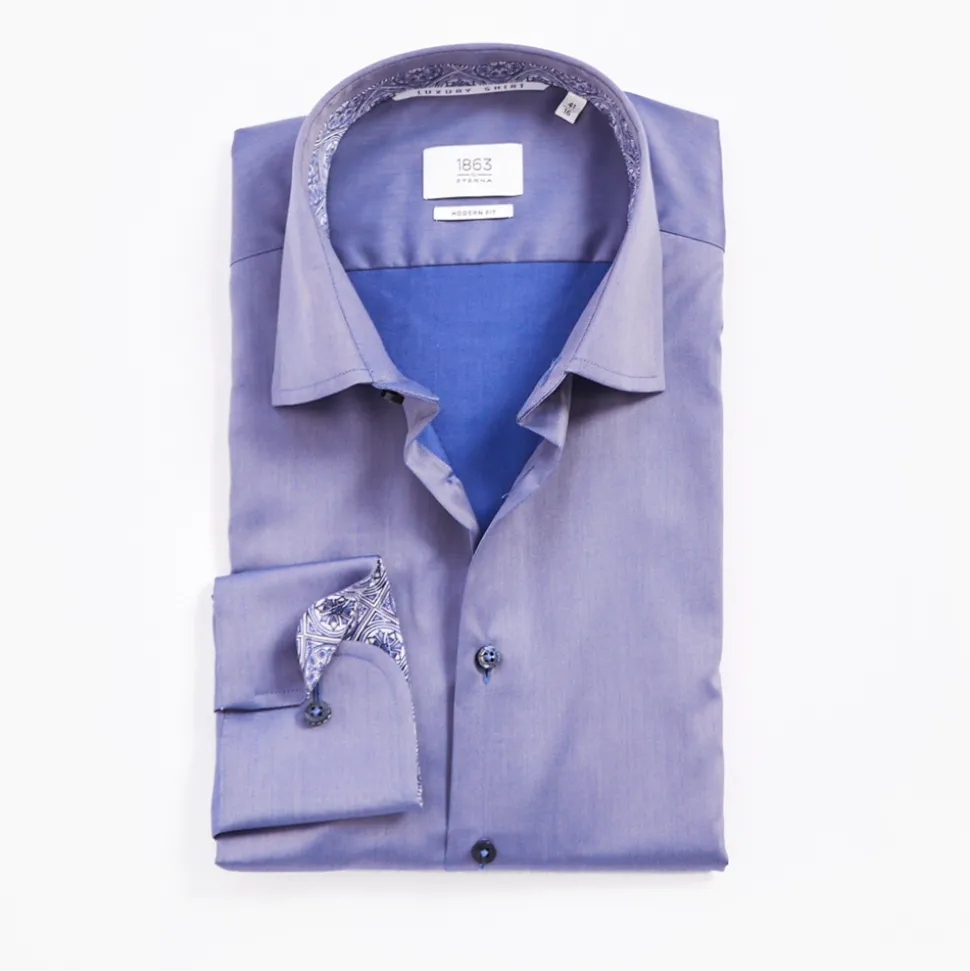 Eterna Chambray Shirt - Grey