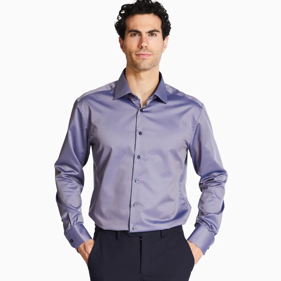 Eterna Chambray Shirt - Grey