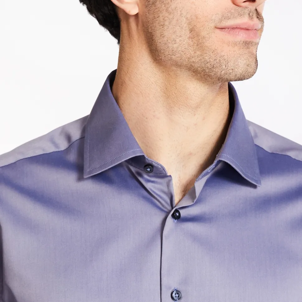 Eterna Chambray Shirt - Grey