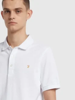 Farah Blanes Polo - White