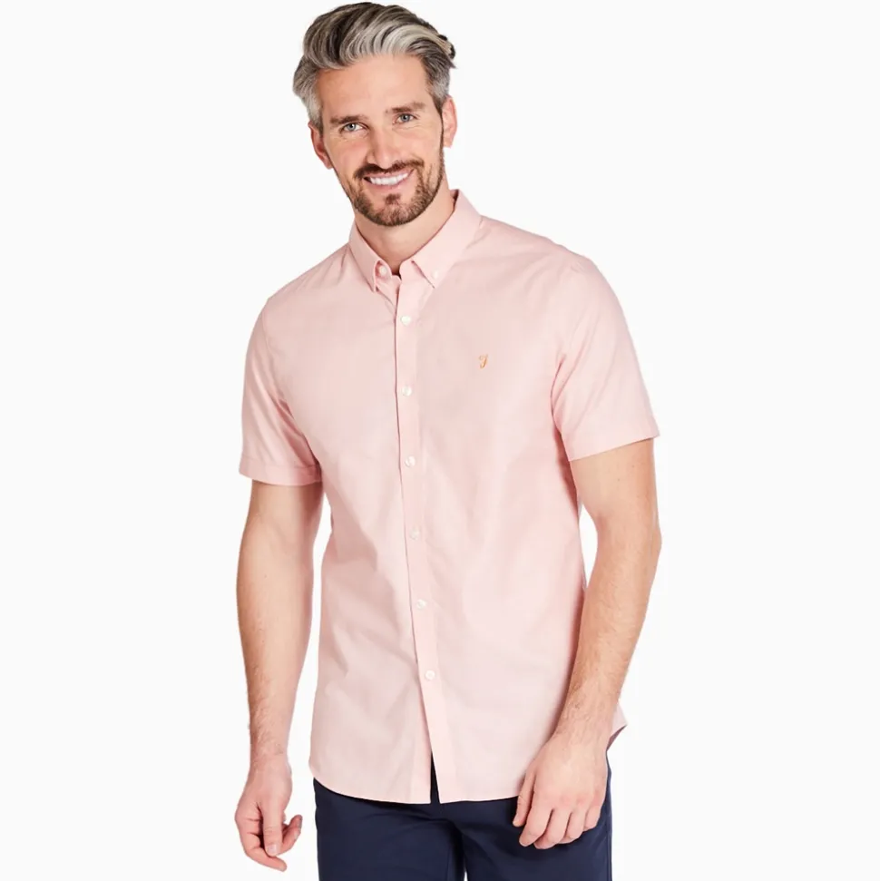 Farah Brewer Shirt - Pink
