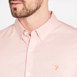 Farah Brewer Shirt - Pink