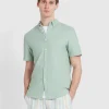 Farah Brewer Short Sleeve Shirt - Green