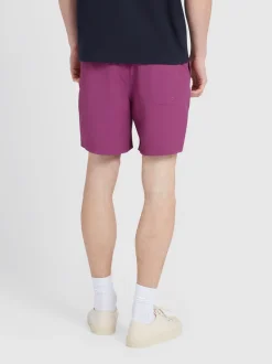 Farah Colbert Plain Swim Short - Purple