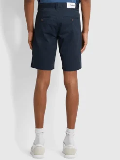 Farah Hawk Chino Twill Shorts - Navy
