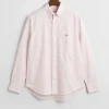 Gant Classic Oxford Check Shirt - Pink