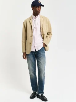 Gant Classic Oxford Check Shirt - Pink