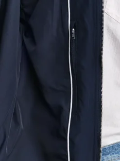 Gant Quilted Windcheater Jacket - Blue