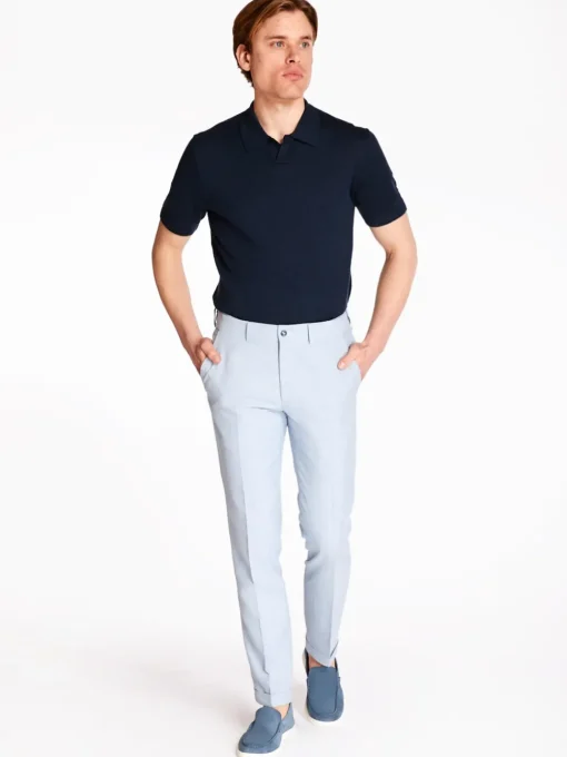 Herbie Frogg Linen Mix 2 Piece Suit - Blue