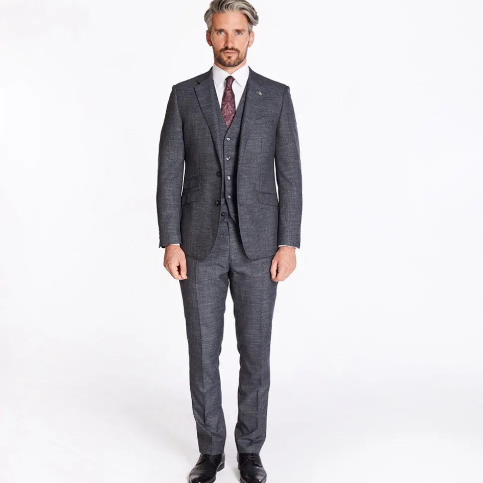 Herbie Frogg Plain 3 Piece Suit - Grey
