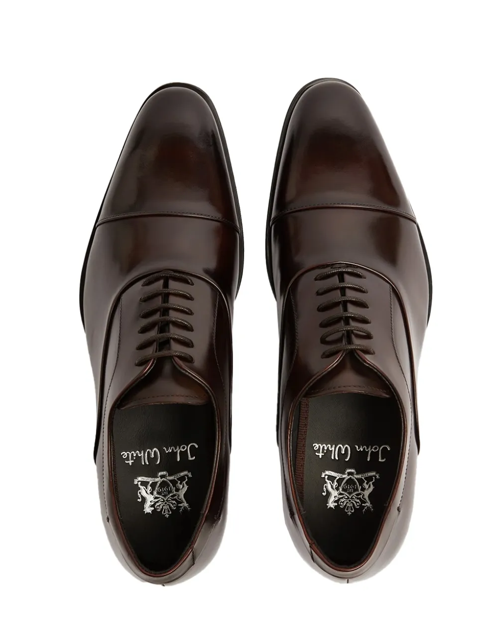 John White Guildhall Leather Shoe - Brown