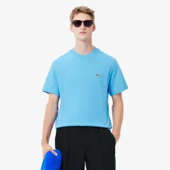 Lacoste Classic Cotton Jersey T-Shirt - Blue