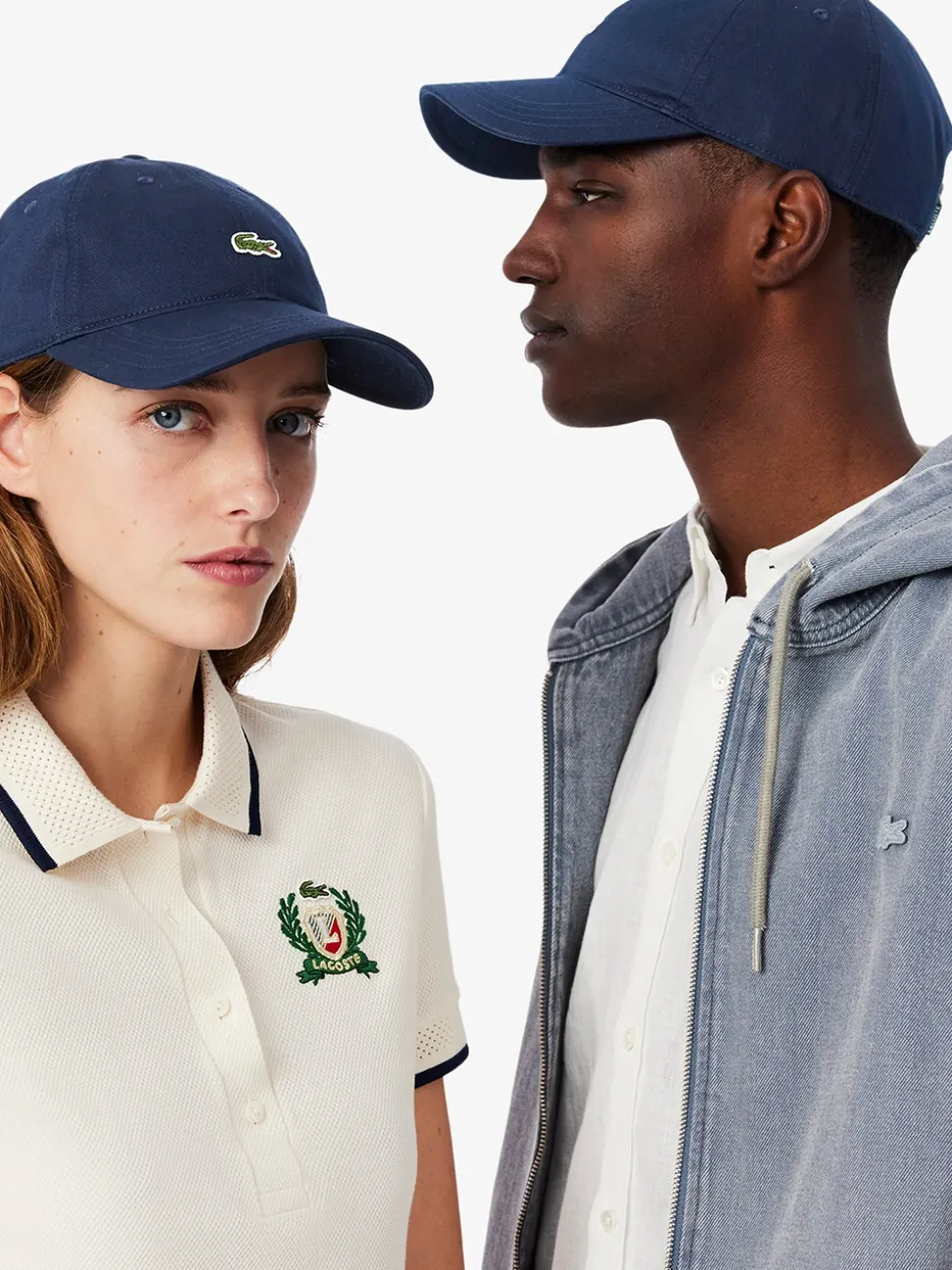 Lacoste Monochrome Cotton Twill Cap - Navy