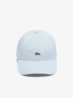Lacoste Monochrome Cotton Twill Cap - Blue