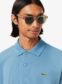 Lacoste Original Cotton Pique Polo - Blue