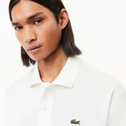 Lacoste Original Cotton Pique Polo - White