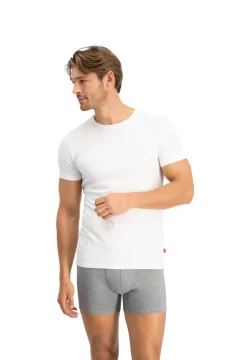 Levis 2pk Solid Crew Neck T-Shirt - White