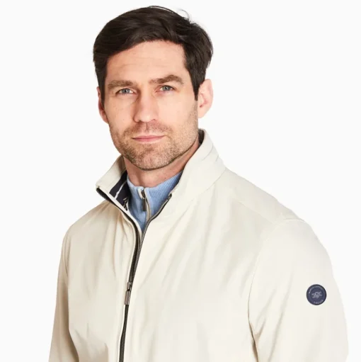 Marco Capelli Bomber Jacket - Stone