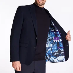 Marco Capelli Buggy Lined Blazer - Navy