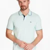 Marco Capelli Contrast Collar Polo - Blue
