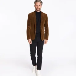 Marco Capelli Corduroy Blazer - Brown