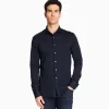 Marco Capelli Dynamic Flex Stretch Shirt - Navy