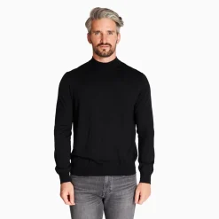 Marco Capelli Finest Merino Turtleneck Knit - Black