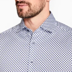 Marco Capelli Flower Shirt - White