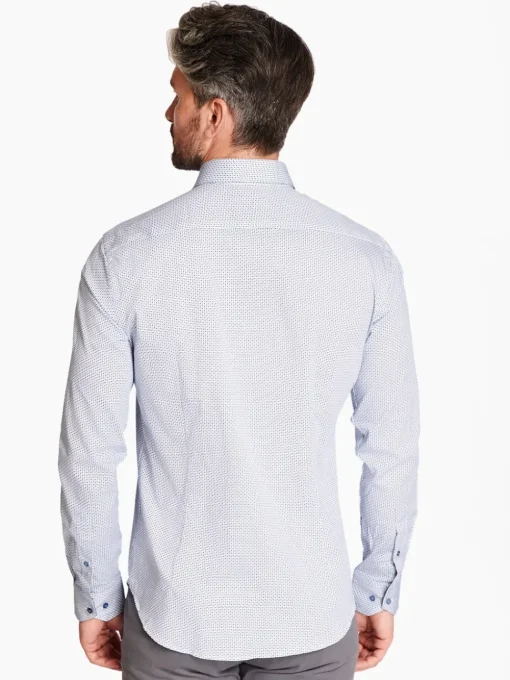 Marco Capelli Graphic Bow Print Shirt - Blue