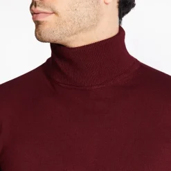 Marco Capelli Lightweight Polo Neck - Red