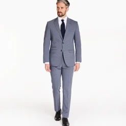 Marco Capelli Mini Check Suit - Blue