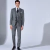 Marco Capelli Mini Check Suit - Grey